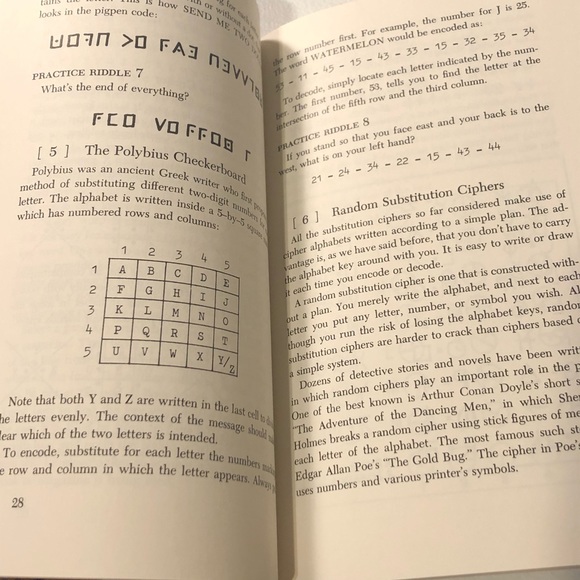 Secret message and code ciphers writing Books - Picture 11 of 12